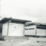 Fachada da rádio em 1986.