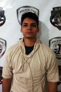 preso o estudante Gustavo Carvalho Silva Campos 24 anos